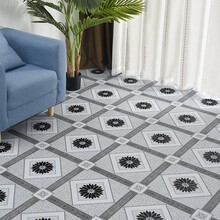 追梦 地板自粘加厚地板革水泥地直接铺家用耐磨地板贴ins网红防水地贴地胶垫地板贴塑料翻新改造 标准用料-空谷幽兰【10平】