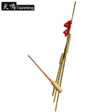 贵州苗族芦笙民族手工竹制乐器舞台演出道具芦笙苗族中音芦笙（六管六音） 黄色六管六音  C调一米二长