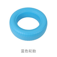 幼儿园轮胎架子户外游戏道具钻洞儿童滚圈塑料早教中心感统训练 吹塑蓝色轮胎