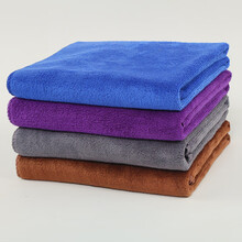 洗车毛巾擦车巾专用巾擦车大毛巾吸水加厚汽车 灰色 超厚【2条】40X60厘米