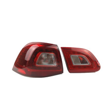 鸿森驰大众宝来09-12款后尾灯总成 左右倒车组合后灯刹车灯罩壳配件 主驾驶-左【内侧+外侧】普通品质 2只 其他