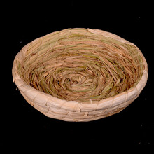 鸽子草窝 信鸽用具赛鸽窝塑料巢盆蛋盆鸽子巢盆鸟窝鸽窝鸽子用品 小平底10个