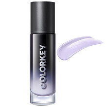 colorkey珂拉琪空气隔离霜提亮肤色保湿隐形妆前乳打底遮瑕素颜霜 01浅紫色