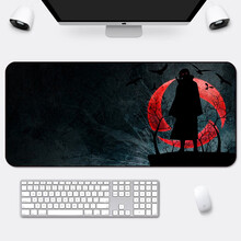 RS 游戏超大鼠标垫定制电竞卡通桌垫大号可爱动漫男女生加厚键盘垫订制 万花筒鼬 90x40cm普厚2mm