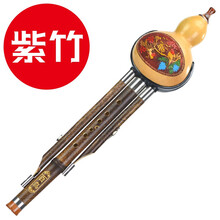 百鸟葫芦丝初学者学生儿童成人入门专业演奏型云南紫竹葫芦丝防摔耐用乐器 【喜鹊-防摔】C调+教材