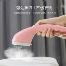 奥克斯（AUX）蒸汽挂烫机家用 挂式电熨斗挂烫蒸汽机手持烫衣服挂熨烫机旅行迷你小巧便携熨衣机烫斗小型 手持挂烫机 樱粉