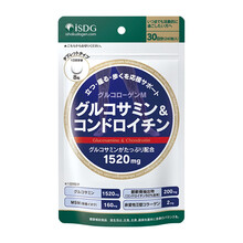 ISDG维骨力 氨糖软骨素加钙片1520mg 氨基葡萄糖 骨关节保健品 氨糖片　240粒 日本进口
