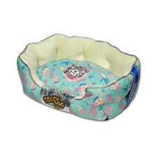 它它（TOUCHDOG）狗窝中型小型犬可拆洗四季柯基法斗泰迪床狗窝垫子 0088绿色 L-大型