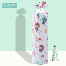 科迷熊 宝宝安抚枕头婴儿多功能睡觉抱枕新生儿安全感神器侧睡防翻身靠枕 安娜与狼 大号58CM-荞麦壳芯800克