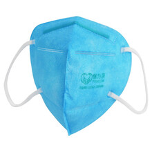 保为康9600防尘口罩防工业粉尘囗罩一次性透气男覃防烟劳保口鼻罩 蓝色【50只 耳带式】四层防护 含熔喷布