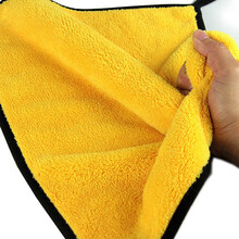 劲沃 JINWO洗车毛巾擦车布专用洗车毛巾双面珊瑚绒强力吸水不掉毛不伤漆擦车巾 JW-QX402