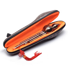 名森 葫芦丝c调初学者儿童小学生成人葫芦丝降b调演奏乐器 古铜拉丝三音降B调