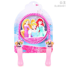 迪士尼儿童跳绳女幼儿园一年级女孩小学生初学者可调节男3-12玩具 DJ86401-D公主