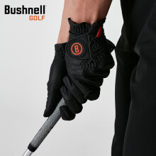倍视能（BUSHNELL）倍视能高尔夫手套双手防滑运动手套男士golf手套防滑耐磨 23码一双装-M