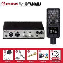 Steinberg by YAMAHA雅马哈UR-RT2 UR-RT4专业USB录音编曲声卡音频接口 RT2搭配莱维特 LCT240麦克风套装