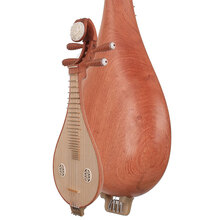 音潮柳琴土琵琶小琵琶乐器413红木柳琴特氏古夷苏木材质铜品微调 413 红木 特氏古夷苏木柳琴