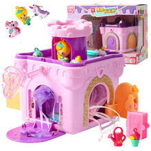 简动文创（JANDOON）魔幻城堡百宝箱礼盒版新年生日礼物 首饰盲盒儿童玩具过家家女孩礼物 玫红色 JD-66746