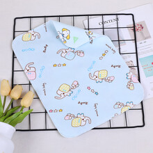 【新品】新生婴儿隔尿垫防水可洗透气宝宝防漏尿片布垫夏季薄款小号防漏垫 30*40蓝色7条装 0x0cm
