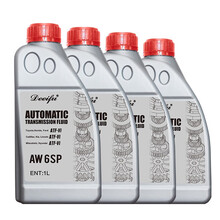 德迩弗原厂6速全合成自动变速箱油AW6SP波箱油适合大众标致本田别克丰田福特汽车手自一体变速器专用油 4L升 标致301自动变速箱油