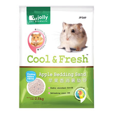 jolly仓鼠木屑 ono兔子龙猫除臭木屑仓鼠消暑沙兔子厕所除臭仓鼠保暖垫材纸粒 Jolly仓鼠消暑沙 2.5公斤（苹果味