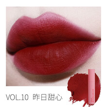 HYNTOOR黑兔唇泥水光唇釉马卡龙镜面水光唇釉丝绒雾面哑光唇颊两用腮红口红女团姨妈色豆沙色学生平价 黑兔  复古系列唇泥vol.10