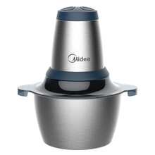 美的 （Midea）绞肉机多功能绞肉馅不锈钢机身料理机宝宝辅食大容量/家用绞肉机 绞肉绞菜 全钢机身  LZ25Easy235