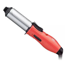 沙宣（VS）卷发棒陶瓷电卷发器25mm电卷棒梨花刘海内扣迷你便携空气烫发器短发中小卷造型器宿舍 短款红色/有隔热垫