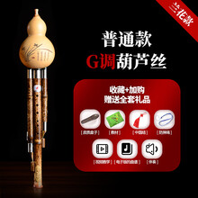 XINXIANGXI 葫芦丝c调 降b调初学者小D调G调F调儿童成人小学生乐器 兰花普通款 G调
