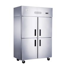 星星东宝（XINGX） 商用立式四门冷藏冷冻双温保鲜柜不锈钢酒店餐厅速冷厨房冰箱六门冷冻大容量雪柜 四门全冷冻（1200*700*1885mm)