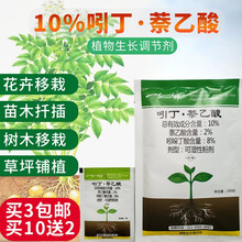 10%吲哚丁酸萘乙酸强力草莓生根粉生根剂促芽促根移栽扦插壮苗 生根粉100g超值装