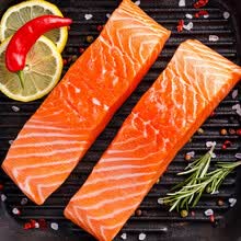 西域果园天蕴三文鱼新疆天山三文鱼新鲜三文鱼刺身食材保鲜装烟熏三文鱼开袋即食 三文鱼头250g-300g