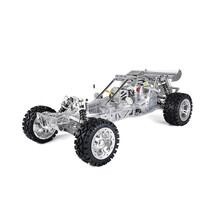 专业RC油动汽油遥控车模型1/5大型沙漠越野车暴力抬头版BAJA燃油烧油车36CC暴力发动机BAHA BAHA纯金属360SS 36CC
