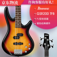IBANEZ 依班娜电贝司四弦电贝斯4弦初学者贝司入门贝斯bass  GSR200   320 GSR200 日落色 TFB