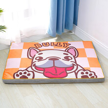 佩迪熊（Petenjoy）丽丝绒 狗狗垫子猫咪窝睡垫床垫中小型犬泰迪金毛大号法斗冬夏天宠物用品 小恶霸 L