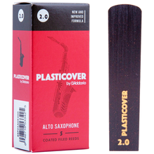 RICO哨片 美国达达里奥中音萨克斯哨片黑胶哨片瑞扣黑色瑞口降E调黄盒橙盒拉沃兹汉姆克蓝盒手工定制 黑胶 2.0号 一片