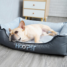 华元宠具（hoopet）狗窝四季通用可拆洗狗狗床夏季狗垫子宠物用品夏天法斗中型犬凉窝L