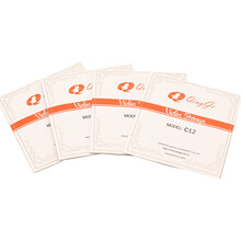 青歌 乐器C12小提琴弦 小提琴琴弦 中软合金钢丝绳弦套弦 小提琴琴弦套弦 练习考级琴弦 C12小提琴弦E-1弦单根(尺码请备注)