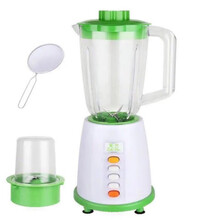 【三年质保】家用多功能榨汁机辅食搅拌果汁机迷你榨汁豆浆绞肉机 苹果绿 2合1双杯双刀+过滤网