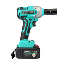 克里斯蒂安 无刷电动扳手大扭力锂电充电扳手冲击强力汽修架子工风炮（2109锂电冲击扳手+套筒）