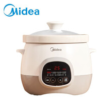 美的(Midea)家用电炖蛊 煮粥神器养生电炖锅煲汤锅电砂锅白瓷内胆  MD-DG30E201