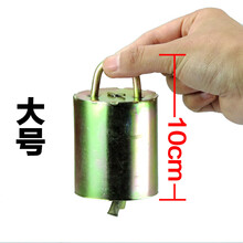 牛羊铃铛加厚特响大号防走失防盗牛羊挂铃羊脖子铃铛铜铃铛 大号(买4送1)