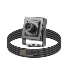 720P工业摄像头相机自带内置双麦克风安卓高清广角无畸变支持uvc 3.6mm_90度