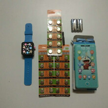 儿童玩具手表 3-6岁婴儿童0-3岁益智早教玩具学习故事机卡通手表男女孩宝宝音乐唐诗 深蓝手表+蓝手机