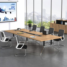 中伟办公桌会议桌培训桌现代简约洽谈桌钢架桌2400*1200*750