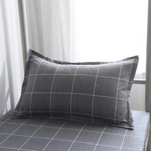 一对装枕头枕芯家用单人双人护颈椎枕助睡眠整头学生宿舍带枕套男 挪威（磨毛枕套+枕芯）一对