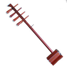 四胡红木四胡蒙古红木高音中音四胡民族乐器红木四胡配盒琴弓 红木高音素杆四胡全套配件