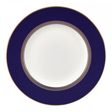 伯善瓷（BOSUNG）西餐骨瓷餐具套装 样板房间西餐套装摆盘装饰 陶瓷西餐盘牛排盘家用餐厅餐具全套装 8寸伍德小盘