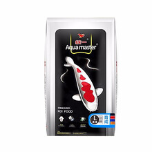 统一 鱼粮锦鲤饲料鱼食金鱼观赏鱼饲料增体增色颗粒不浑水鱼料 10Kg 育成L大颗粒