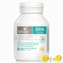 Bio Island 佰澳朗德 婴儿和幼儿用DHA海藻油胶囊60粒/瓶