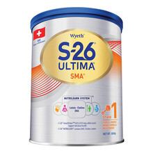 瑞士原装进口 惠氏(Wyeth) S-26铂臻爱儿乐婴幼儿奶粉 1段(0-6个月) 800g/罐